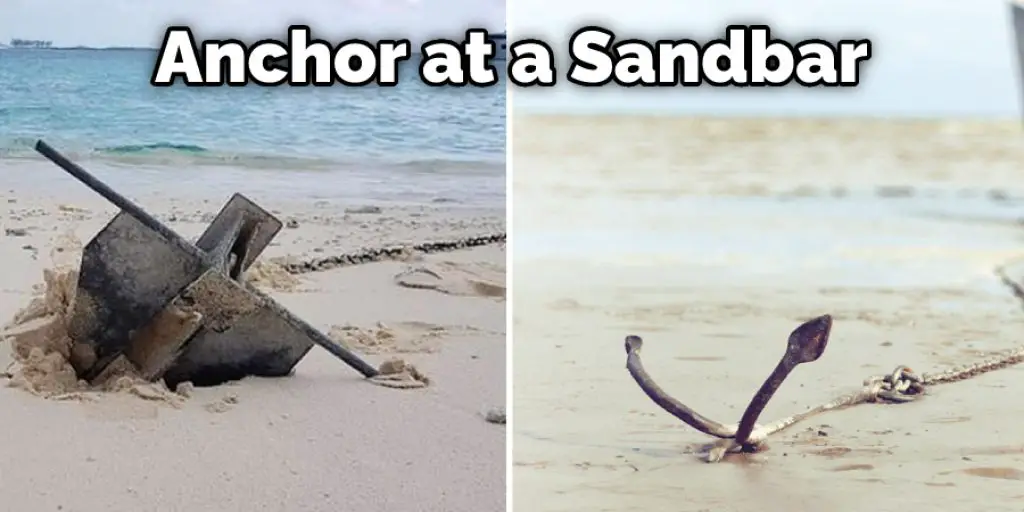 Anchor at a Sandbar